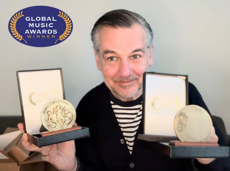 Unboxing 2 Golden Global Music Awards