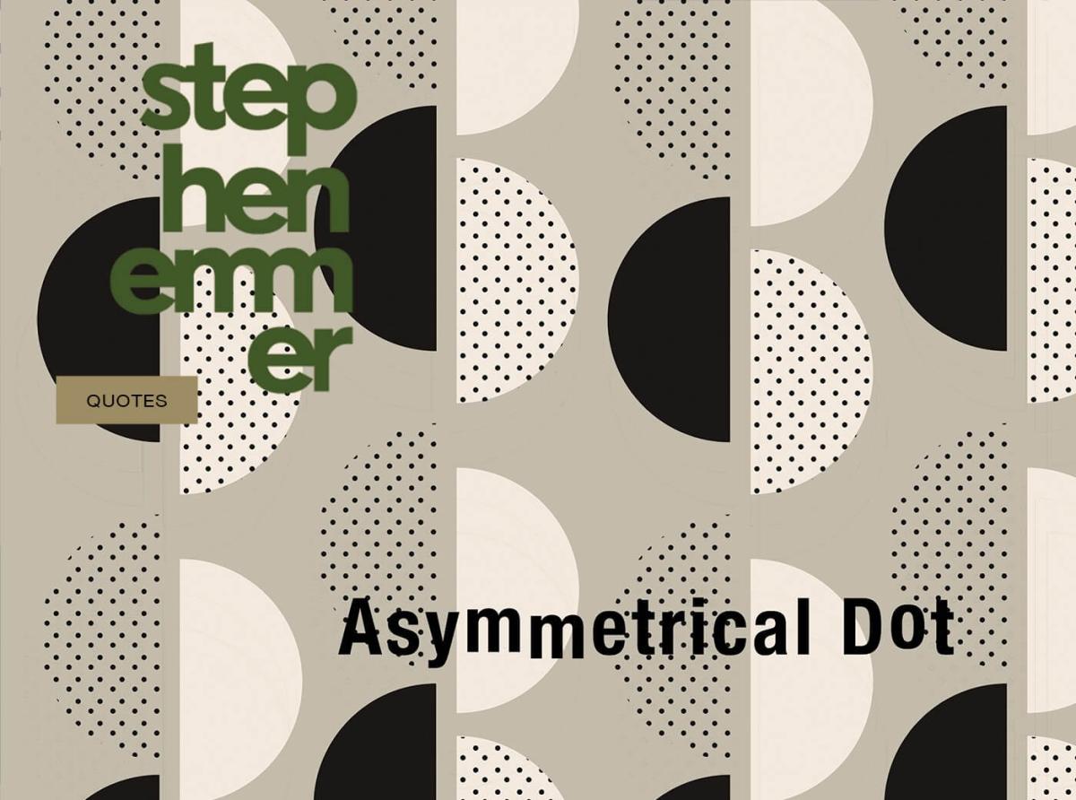 Asymmetrical Dot Quotes